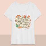 Women’s Curvy Sorry I'm Late T-Shirt