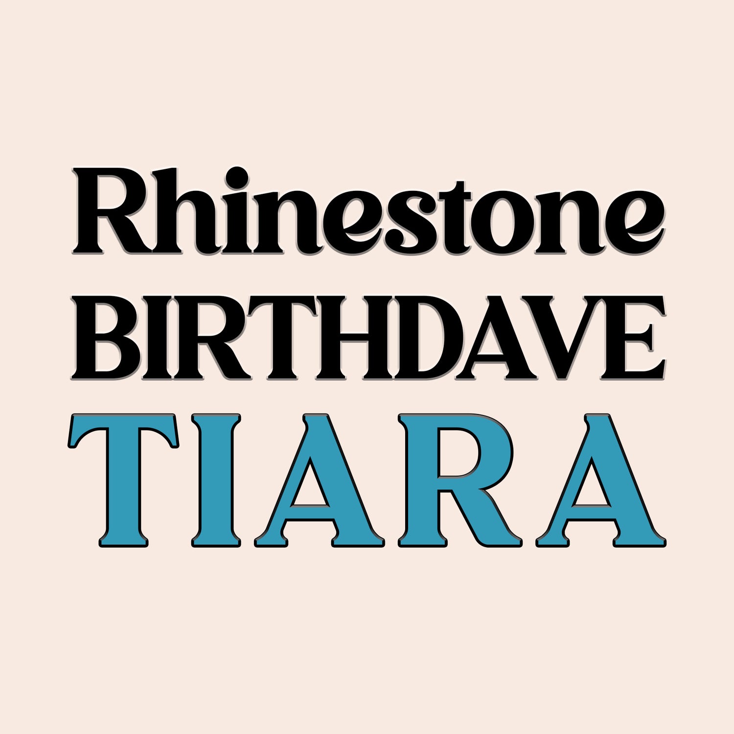 Birthdave Girl Rhinestone Headband/Tiara