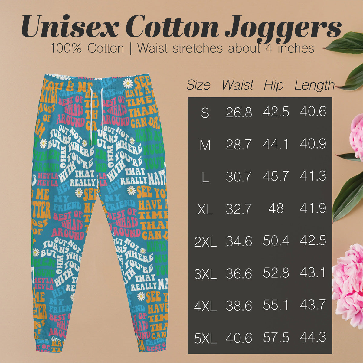 Unisex Cotton Joggers