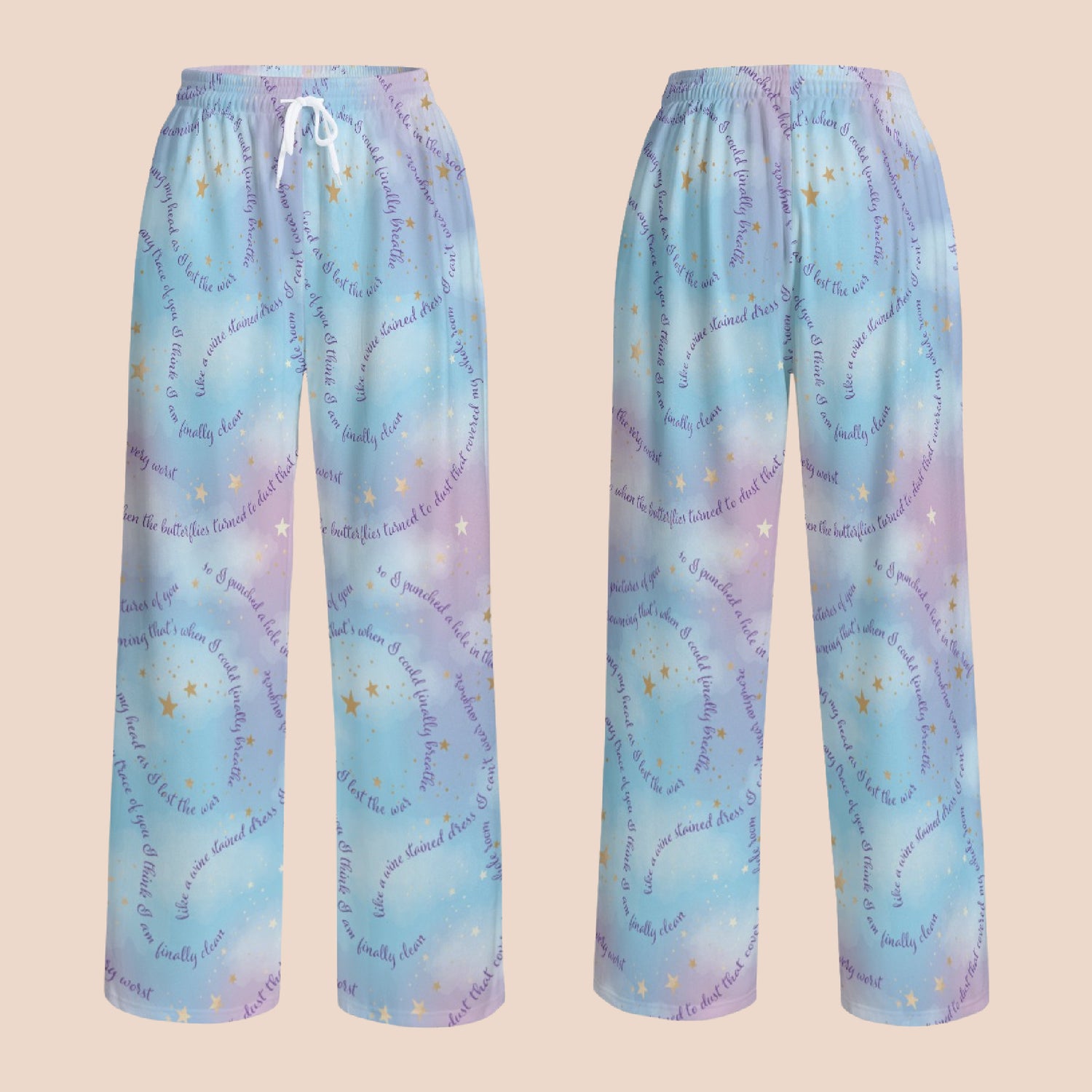 Unisex Wide Leg Sweatpants